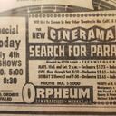 SF Examiner SF Cinerama Ad 1957