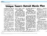 The First Detroit Theatre Outside of Downtown to Exhibit Major First-Run Films (1963)