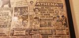 Loews Warfield Theatre SF Movie Ad Athena 
