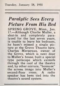 Theater Showman and More: Charles Mersereau (1955)
