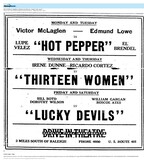 One of the First Drive-In Theaters (1933)