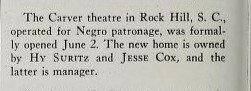 African American Theaters (1947)