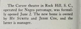African American Theaters (1947)
