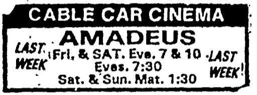 Cable Car Cinema & Cafe