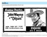 John Wayne--Number Four Box Office Star (1970): 