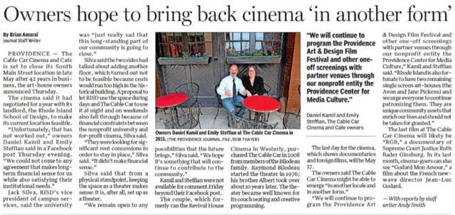 Cable Car Cinema & Cafe