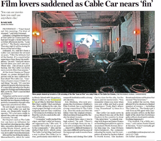 Cable Car Cinema & Cafe