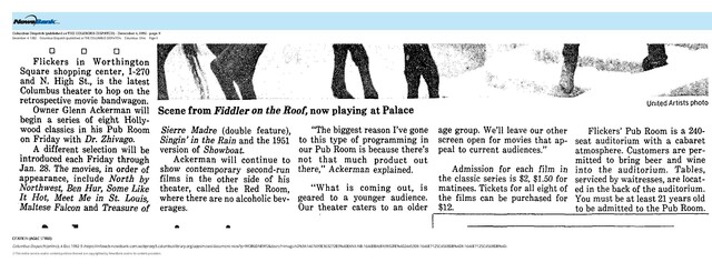 Theater Showman and More:  Glenn Ackerman (1982)