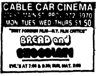 Cable Car Cinema & Cafe