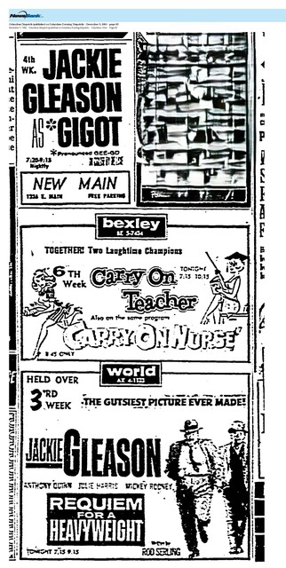 Two Jackie Gleason First-Runs!!! (1962)