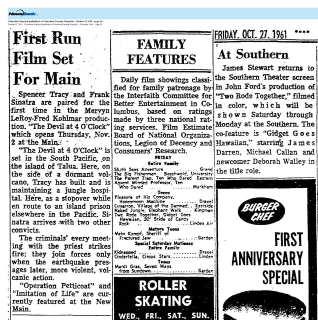 The New Main First Run Engagements (in chronological order): # 8