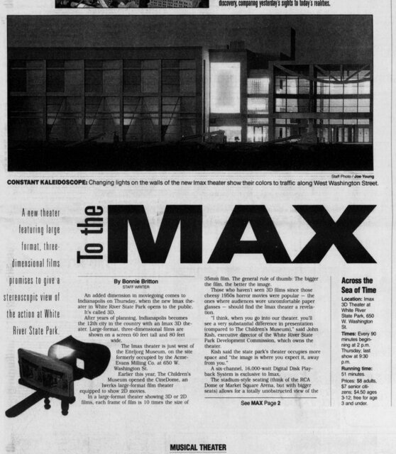 IMAX Indiana State Museum