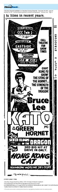 Return of the New Main--The Blaxploitation Era & Martial Arts Era (1974)