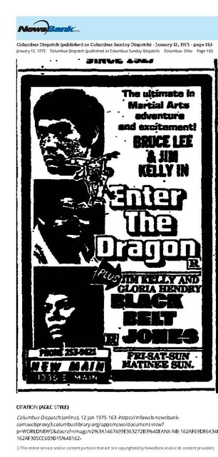 Return of the New Main--The Blaxploitation Era & Martial Arts Era (1975)