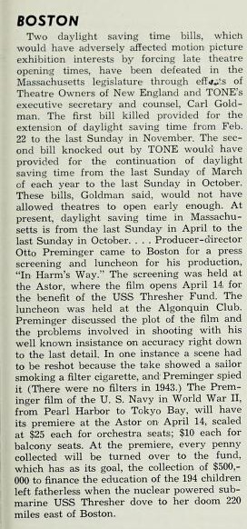 World Premiere (1965)