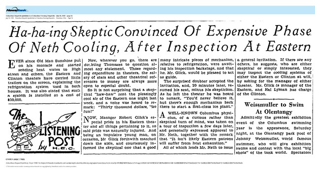 Theater Showman and More: Robert Glick (1930)