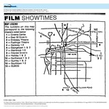 Map of Movie Theaters (1984)