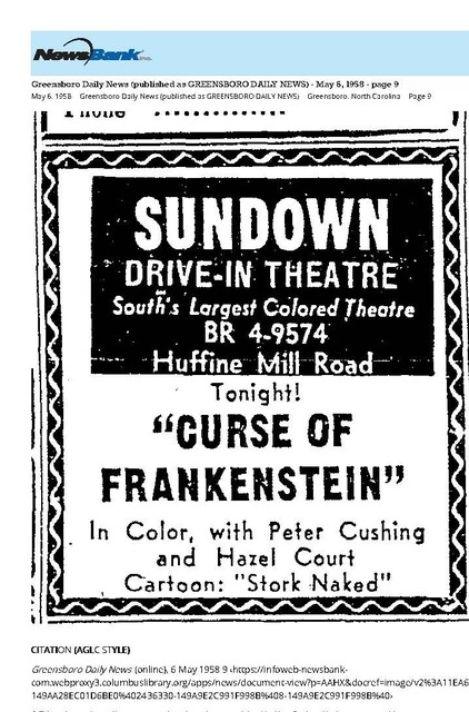 African American Theater (1958)