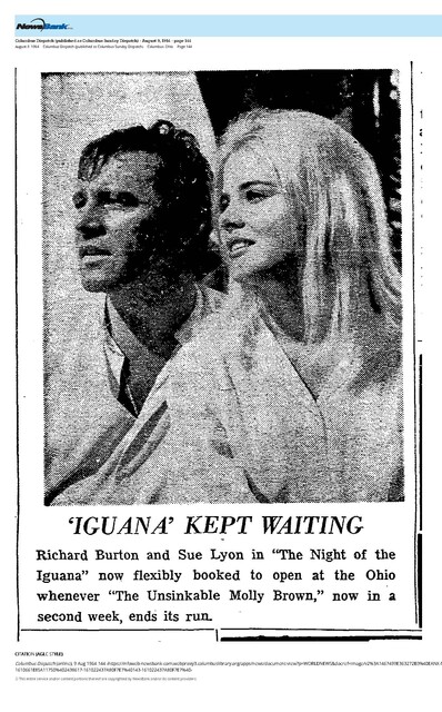 Richard Burton--Number Ten Box Office Star (1964)