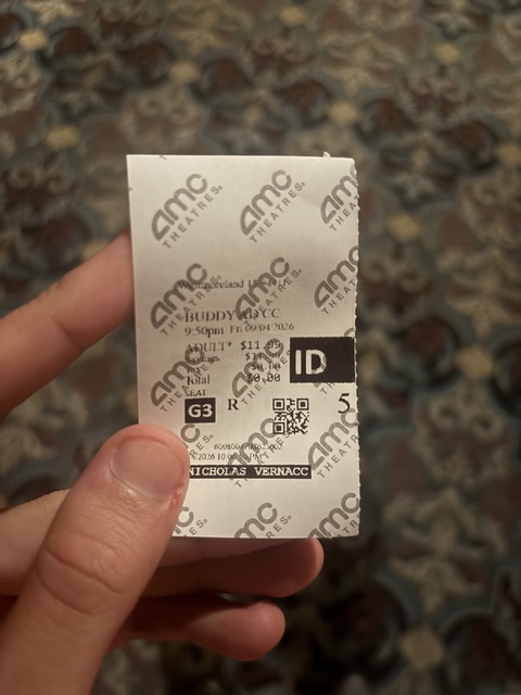 AMC Westmoreland 15 Ticket Stub