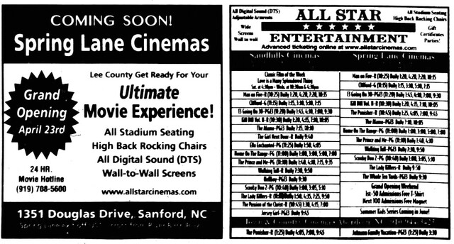 Spring Lane Cinemas 10