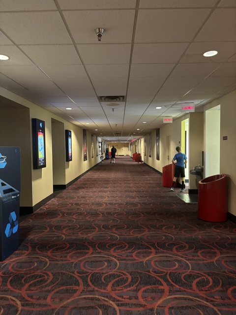 Waterworks Tuxedo Cinema Hallway