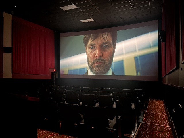 Waterworks Tuxedo Cinema Theater Facing Screen