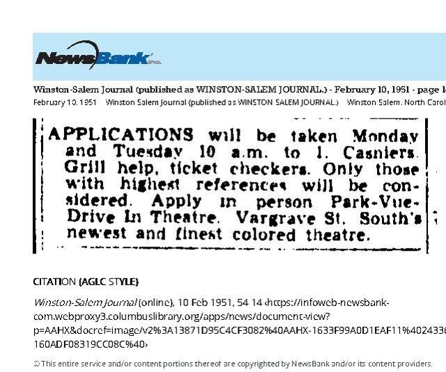 African American Theater (1951)