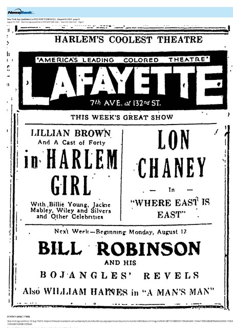 African American Theater (1930)