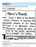 Theater Showman and More: Louis Sher (1957)