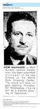 Theater Showman and More:Merl Burdett  (1957)