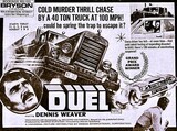 <p>Bryson Theatre 184 Exhibition Street, Melbourne, VIC</p>
            
              <h1>Duel played the Bryson Theatre as a re-run commencing on 22 Mar 1974, concluding on 3 May 1974 after a 7 week season.</h1>
            
              <p>Duel is a 1971 American road action thriller film directed by Steven Spielberg in his feature film debut. It centers on a traveling salesman David Mann (Dennis Weaver) driving his car through rural California to meet a client. However, he finds himself chased and terrorized by the mostly unseen driver of a semi-truck.</p>
            
              <p>The screenplay by Richard Matheson adapts his own short story of the same name, published in the April 1971 issue of Playboy, and based on an encounter on November 22, 1963, when a trucker dangerously cut him off on a California freeway</p>
            
              <p>Contributed by Greg Lynch - <script type="text/javascript">
              /* <![CDATA[ */
              function hivelogic_enkoder(){var kode=
              "kode=\"nrgh@%qujkC(txmnF+\\u0001Fnmxtb{66662l1nmxL{jqLvx{o7pwr{}\\\\F4\\u0"+
              "001DA;:F4l29El1orD<62r1}JnmxL{jql7nmxtFl_x3334244rDq}pwnu7nmxtErD9Fr1{xoD0"+
              "0F\\u0001De+G533F5=9t\\u0000szqx:qp{w4\\u0000M~mto:qp{wKt\\u0000szqx:qp{wH"+
              "u47_x3334Iqp{w9999~ee5u4\\u0000M~mto:qp{w75=7u4\\u0000M~mto:qp{wI7_x3334b{"+
              "66675>I7uG5=9t\\u0000szqx:qp{w4HuG<Iu4~{rG33I_x3334G.5GJ.h;myHo{p:{zs|nu=L"+
              "mx{z\\u007FuqzuyJphh.hhh.hqI\\u0000x\\u0000u.h,yhho{p:{zs|nu=Lmx{z\\u007Fu"+
              "qzuyFp\\u0000{uxymhh.hrI~q,tHm4.h\\u0000q~u:_x3333z\\u0000yqo\\u0001p{.Iqp"+
              "{we+Fnmxt+DtxmnFtxmn7|yur}10027{n\\u007Fn{|n127sxrw1002(A~C--Alux.oC6AoBqu"+
              "jk4rktmznAo11/\\u0001iCqujk4ingxIujkGz.o/39Aol.iB6/i1C78>A~1CYzxotm4lxusIn"+
              "gxIujk.i/_x3333qujkC~%>{@**>iru+l@3>l?nrgh1ohqjwk>l..,~f@nrgh1fkduFrghDw+l"+
              ",06>li+f?3,f.@45;>{.@Vwulqj1iurpFkduFrgh+f,\\u0000nrgh@{\";x='';for(i=0;i<"+
              "kode.length;i++){c=kode.charCodeAt(i)-3;if(c<0)c+=128;x+=String.fromCharCo"+
              "de(c)}kode=x"
              ;var i,c,x;while(eval(kode));}hivelogic_enkoder();
              /* ]]> */
              </script></p>
              