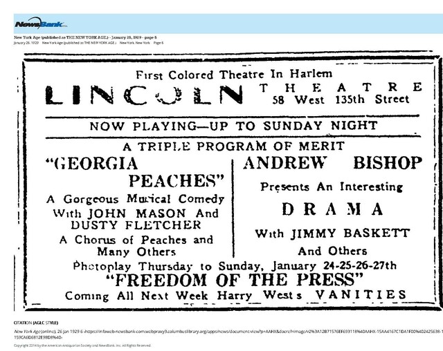 African American Theater (1929)