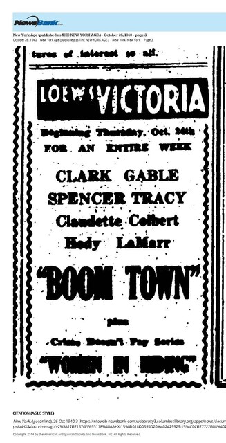 African American Theater (1940)