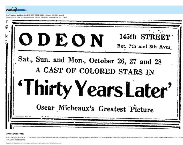 African American Theater (1929)