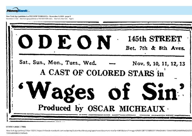 African American Theater (1929)