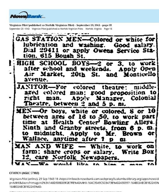 African American Theater (1943)