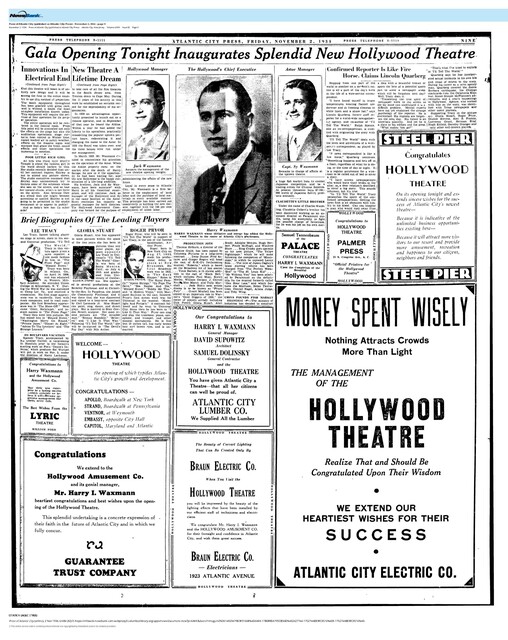 Gala Opening (1934)