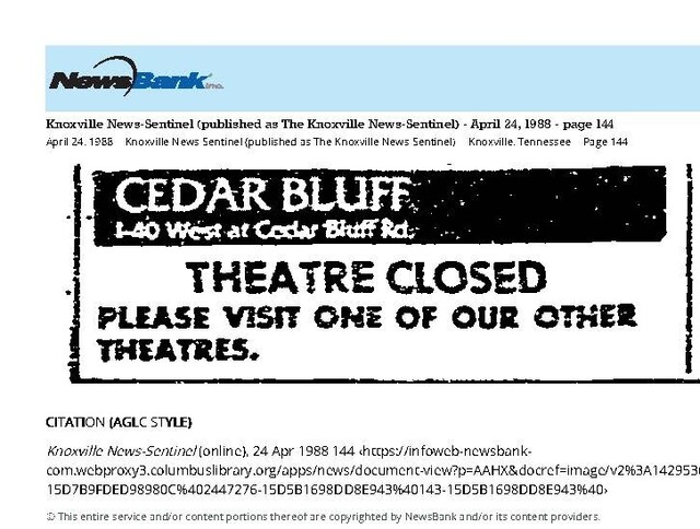 Closed (1988)