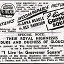 Grosvenor Theatre 203 Little Collins Street, Melbourne, VIC - 1945