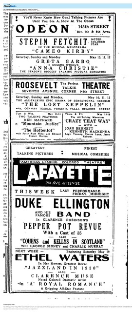 African American Theaters (1930)