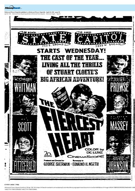 R.I.P.: Stuart Whitman (1928 - 2020) / Rafer Johnson (1934 - 2020)