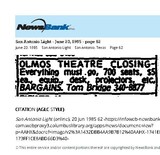 Closing (1985)