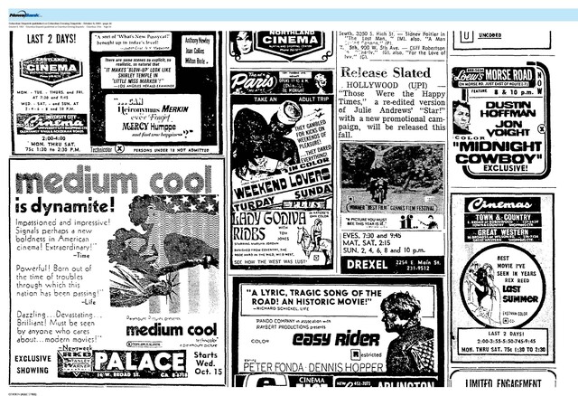 The Early Years  of the X-Rated Major Release (1969)