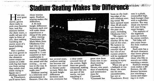 Cinemark Tinseltown 20 and XD