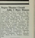 African American Theaters (1928): The Starr-Scales Circuit