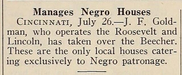 African American Theaters (1939)