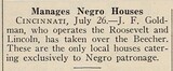 African American Theaters (1939)