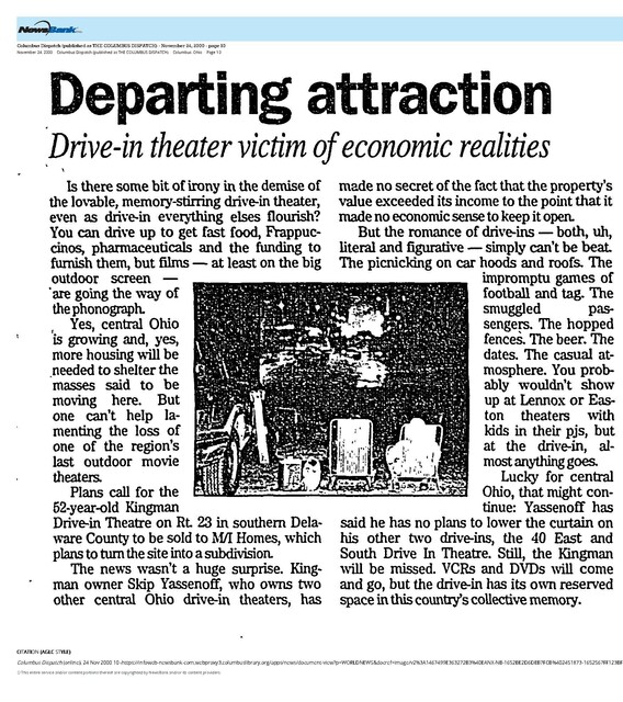 Theater Showman and More: Skip Yassenoff (2000)