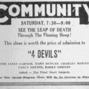 4 Devils at the Tibbits, Coldwater's Community Theatre